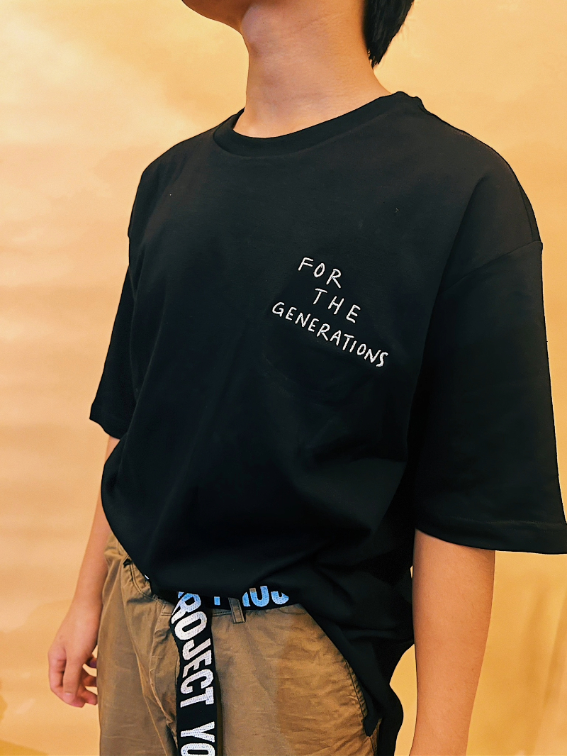 For The Generations Tee (Black) 06